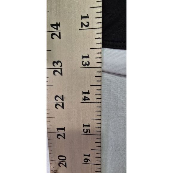 Womens‎ Skirt Shorts Skort Nike Dry Fit Size L Blk Wht Golf Tennis - Picture 6 of 9